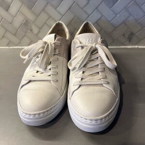 Paul Green sneakers.  White w/ metallic Women’s 7.5